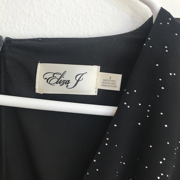 Eliza J Long Sleeve Maxi Dress Size 4 - Picture 8 of 9